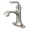Fauceture Sgl-Handle Bathroom Faucet W/ Push-Up Drain & Deck Plate, Nickel LS4428RXL - alternate 1
